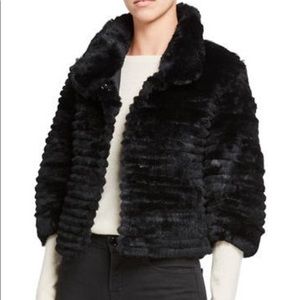 100% Rabbit Fur Coat